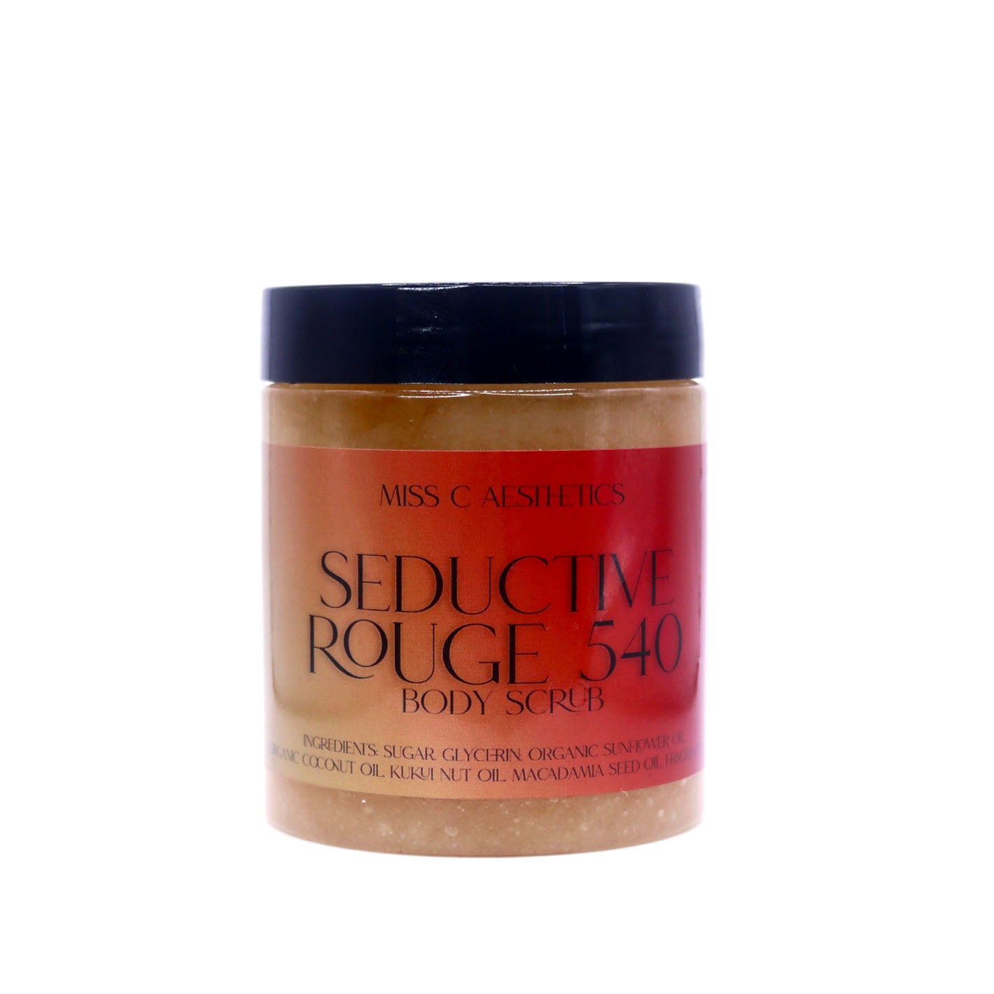 "Seductive Rouge 540" Exfoliating Sugar Scrub