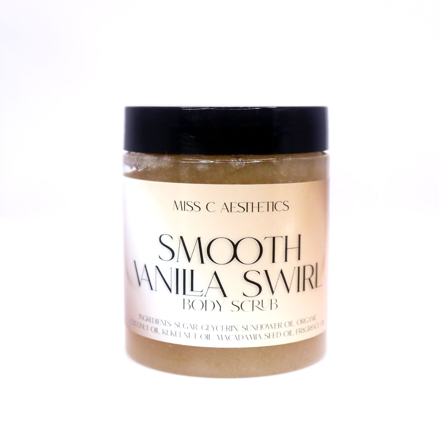 "Smooth Vanilla Swirl" Exfoliating Sugar Scrub